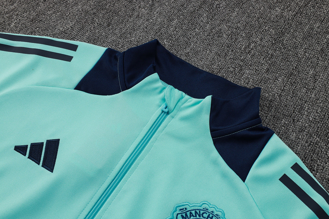 Survêtement Ensemble Jogging Manchester United Vert Clair 2024/25
