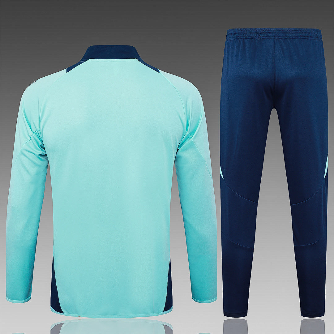 Survêtement Ensemble Jogging Manchester United Vert Clair 2024/25