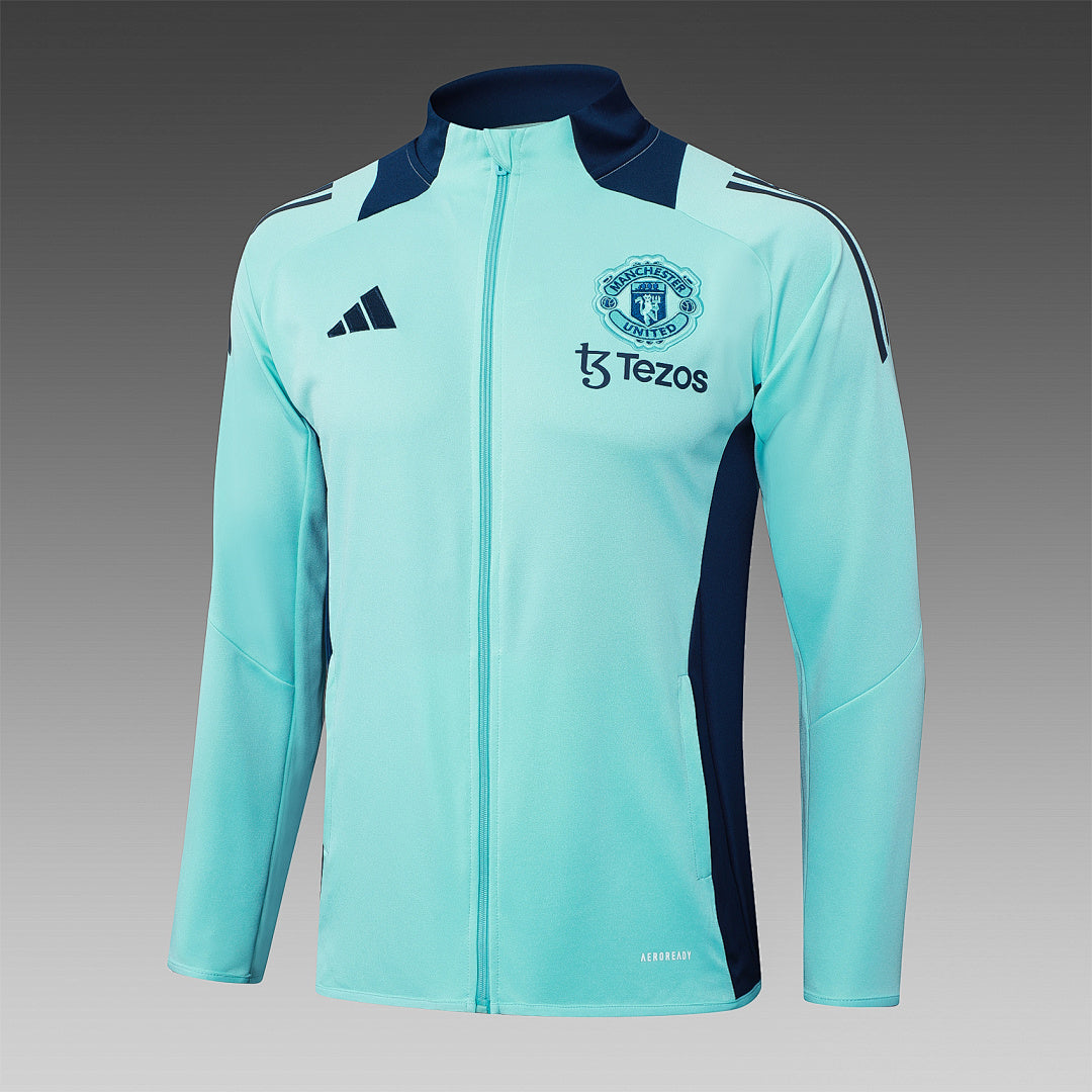 Survêtement Ensemble Jogging Manchester United Vert Clair 2024/25