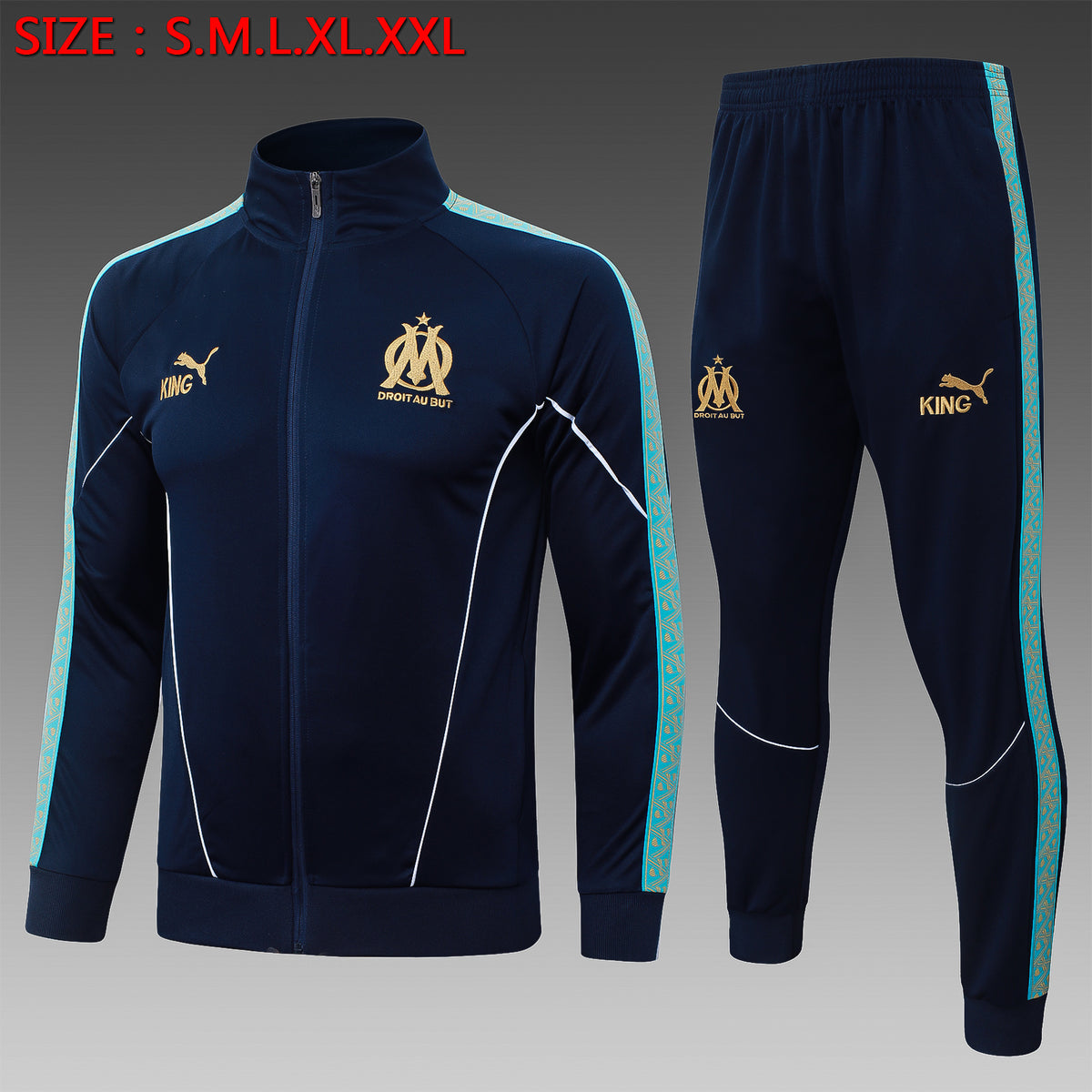 Survêtement ensemble jogging Marseille 2025/26