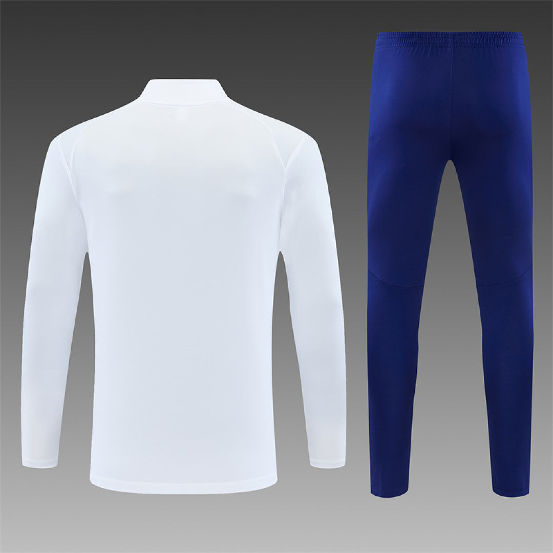 Survêtement Ensemble Jogging Marseille 2026/27 - Adulte Blanc