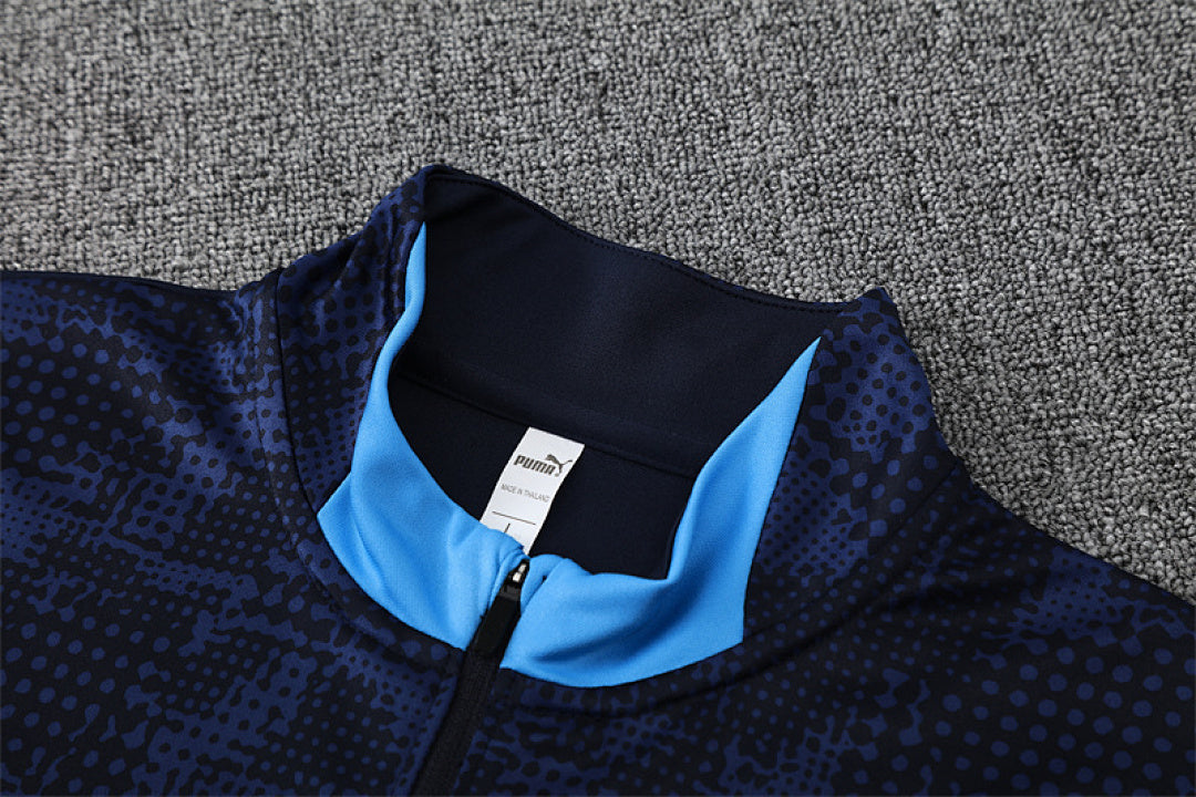Survêtement Ensemble Jogging Marseille Bleu Royal Camouflage 2025/26