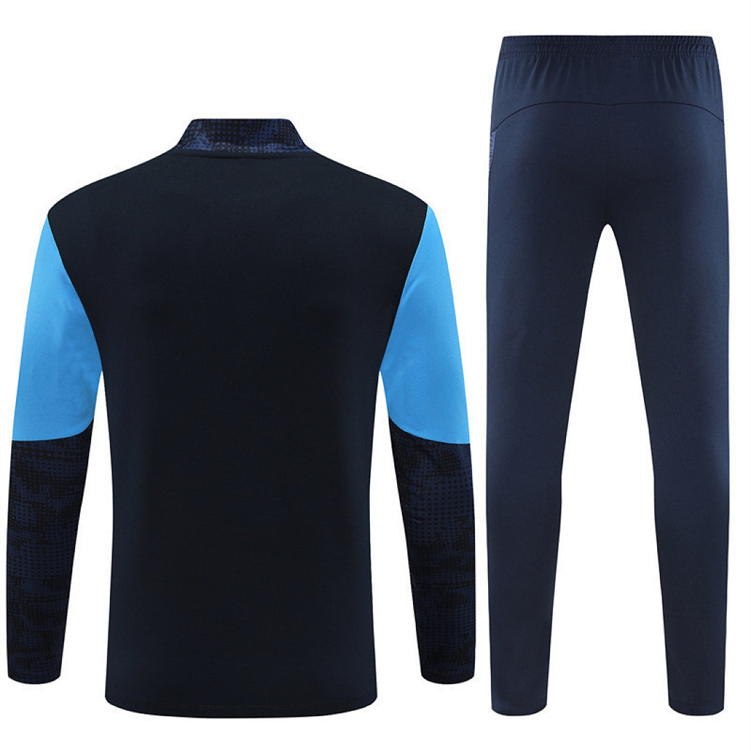 Survêtement Ensemble Jogging Marseille Bleu Royal Camouflage 2025/26