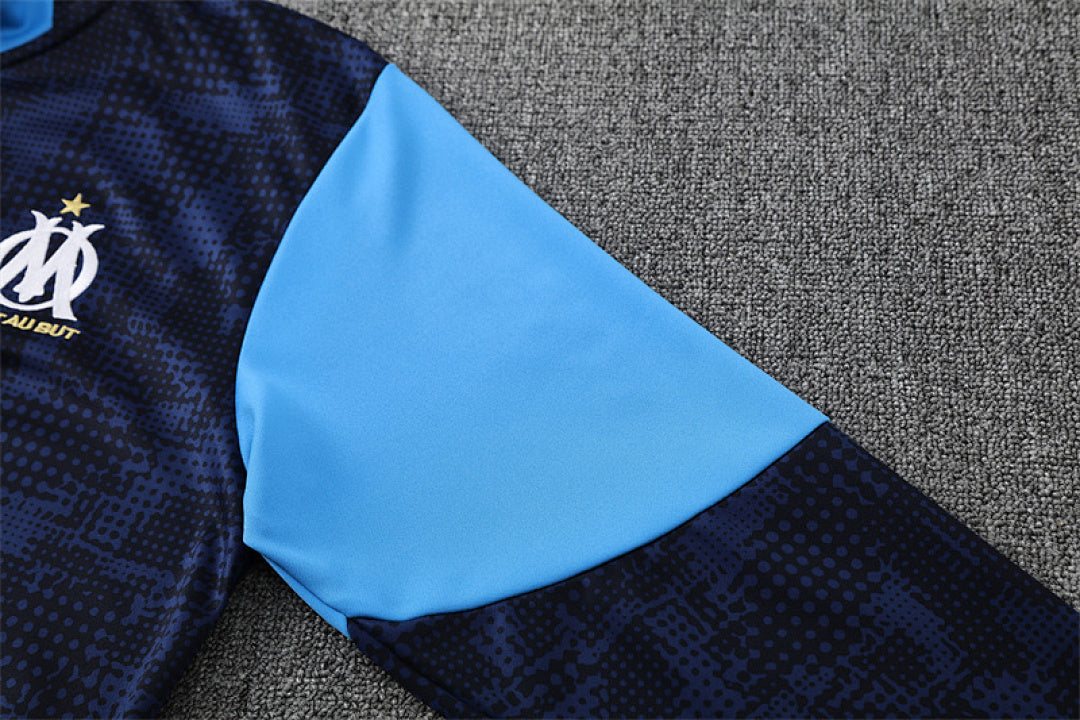 Survêtement Ensemble Jogging Marseille Bleu Royal Camouflage 2025/26