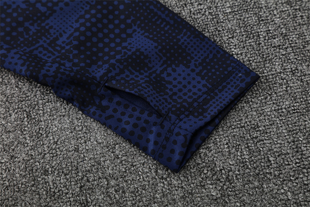 Survêtement Ensemble Jogging Marseille Bleu Royal Camouflage 2025/26