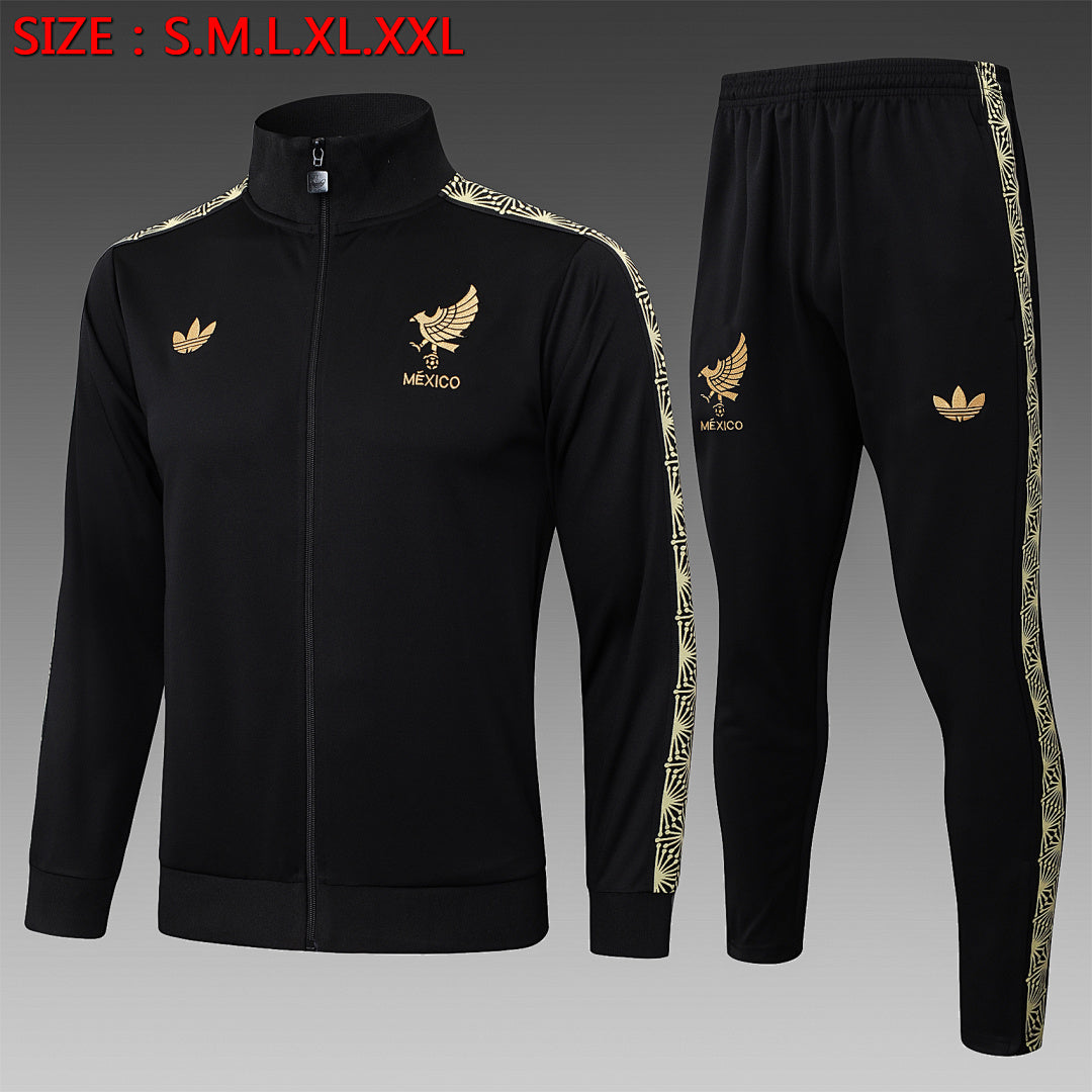 Survêtement Ensemble Jogging Mexique Mexico 2025/26 Noir Vintage