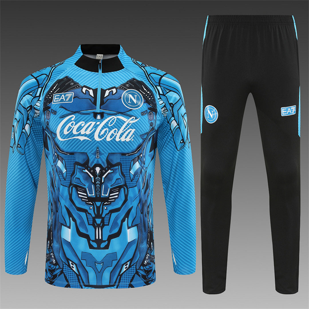 Survêtement ensemble jogging Naples Napoli 2025/26 - Bleu Ciel Camo