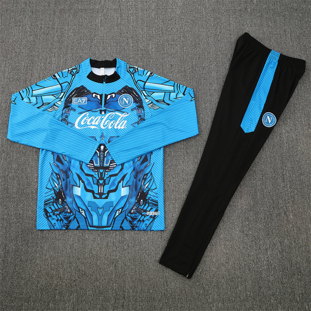 Survêtement ensemble jogging Naples Napoli 2025/26 - Bleu Ciel Camo