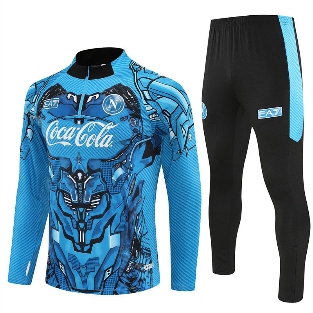 Survêtement ensemble jogging Naples Napoli 2025/26 - Bleu Ciel Camo