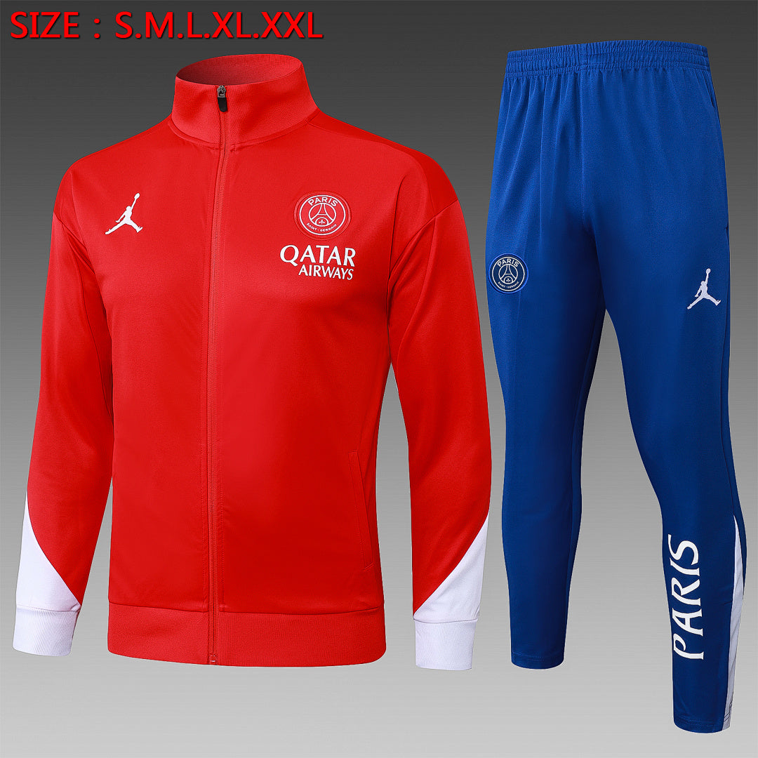 Survêtement Ensemble Jogging Paris 2024/25 Rouge