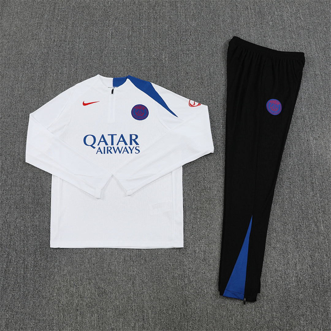 Survêtement ensemble jogging Paris 2025/26 Blanc - Adult/ Enfant