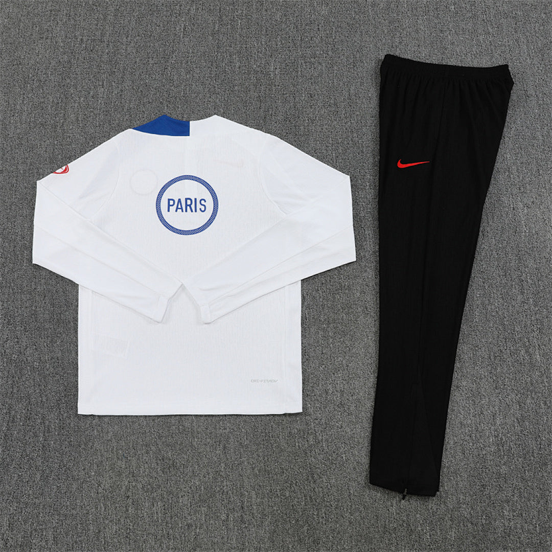 Survêtement ensemble jogging Paris 2025/26 Blanc - Adult/ Enfant