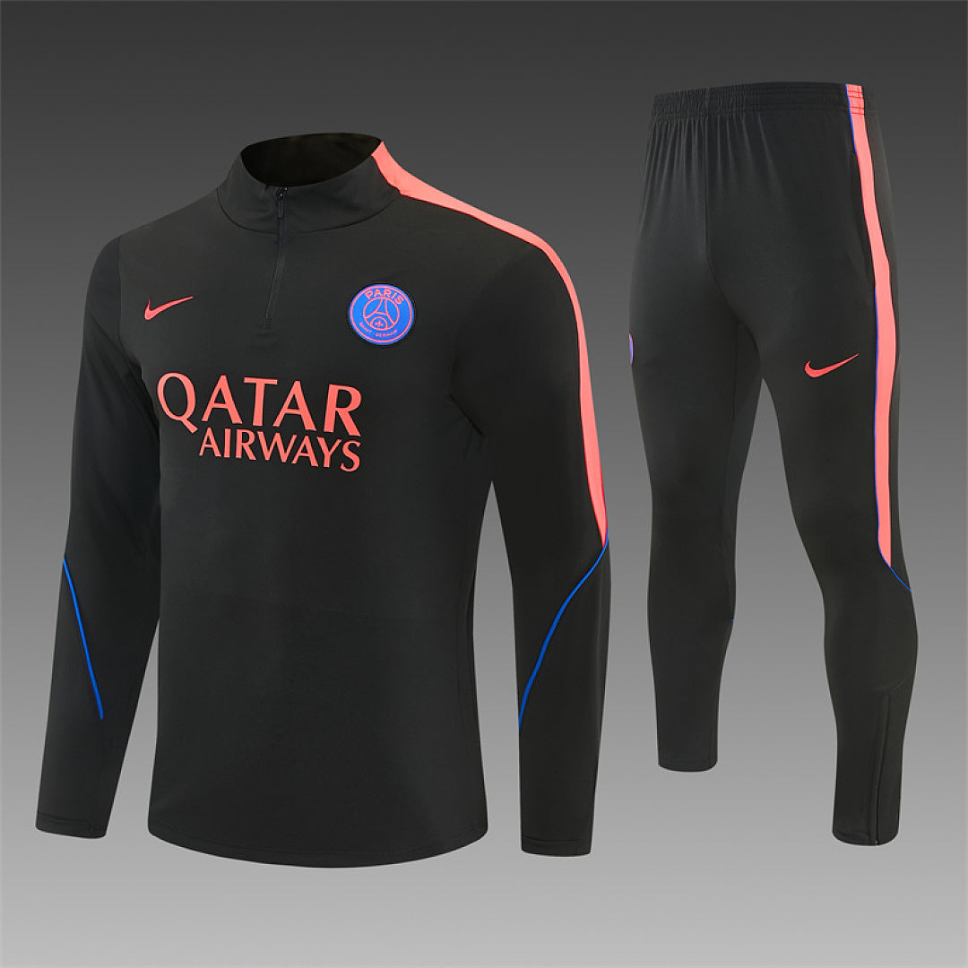 Survêtement Ensemble Jogging Paris 2026/27 Noir - Adulte