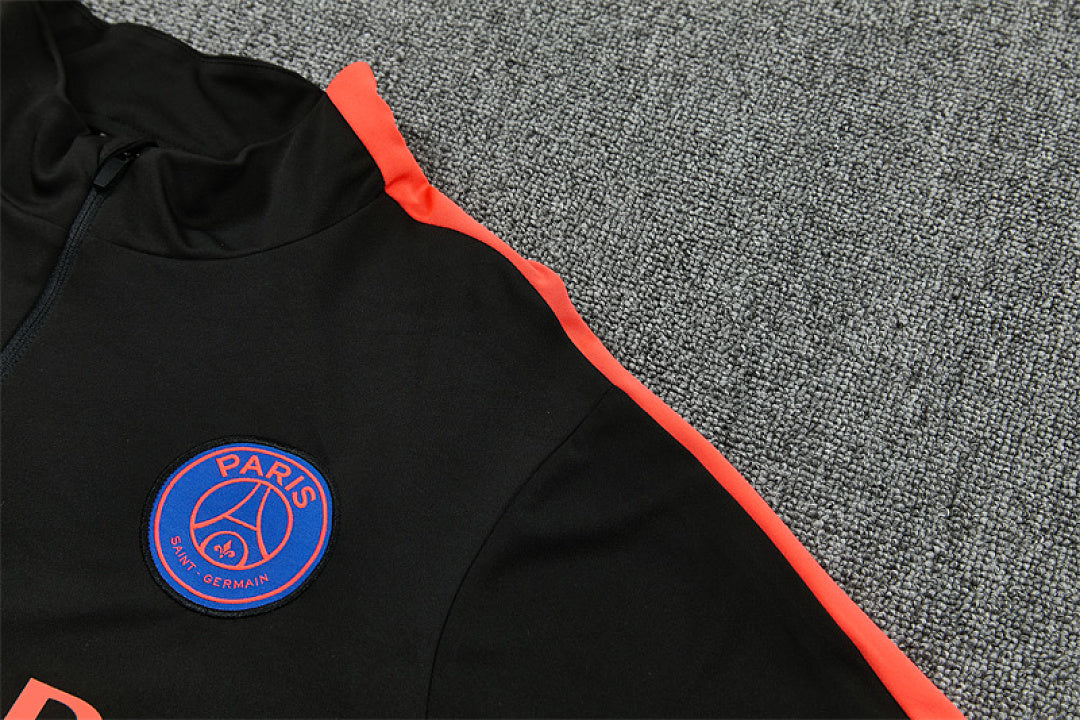 Survêtement Ensemble Jogging Paris 2026/27 Noir - Adulte