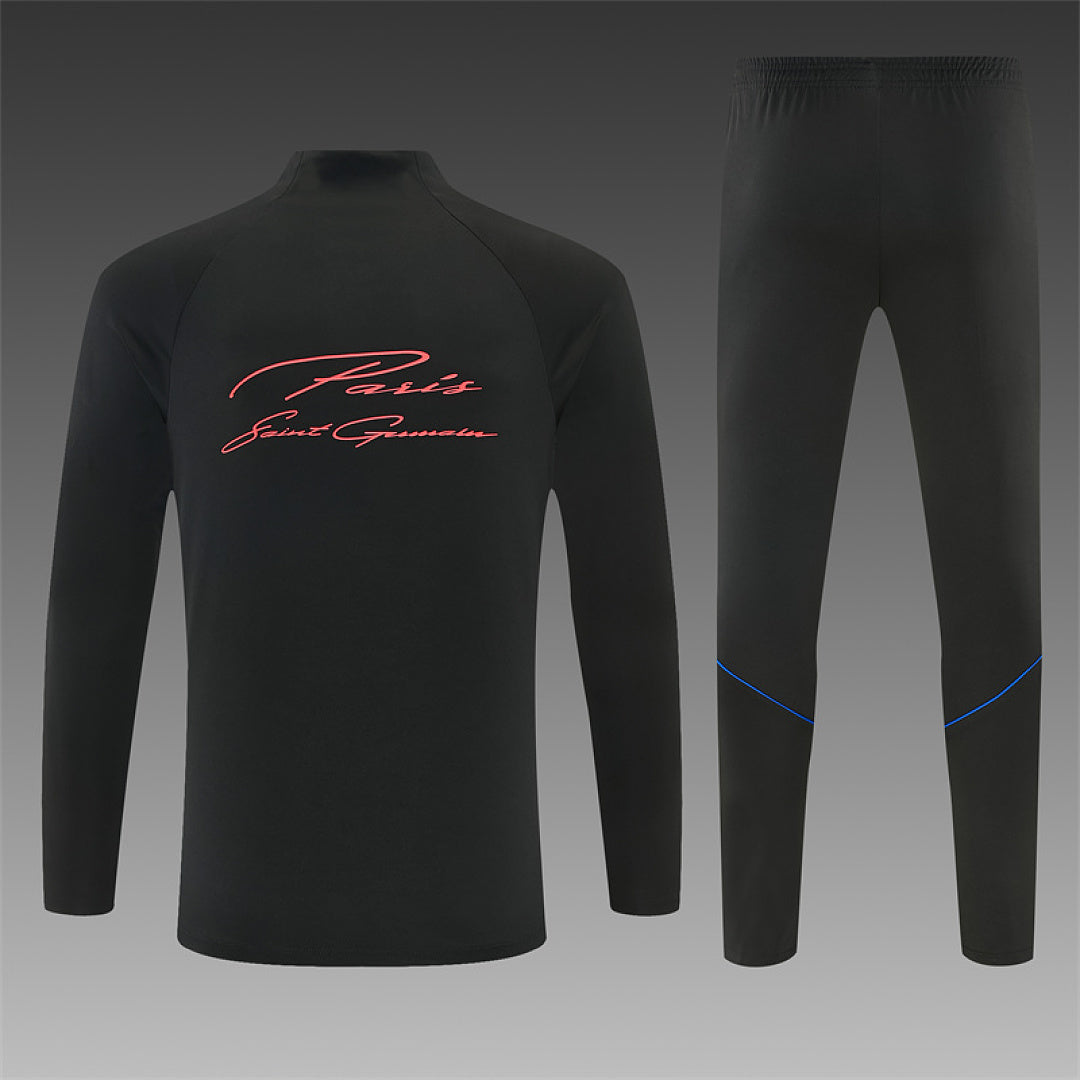 Survêtement Ensemble Jogging Paris 2026/27 Noir - Adulte