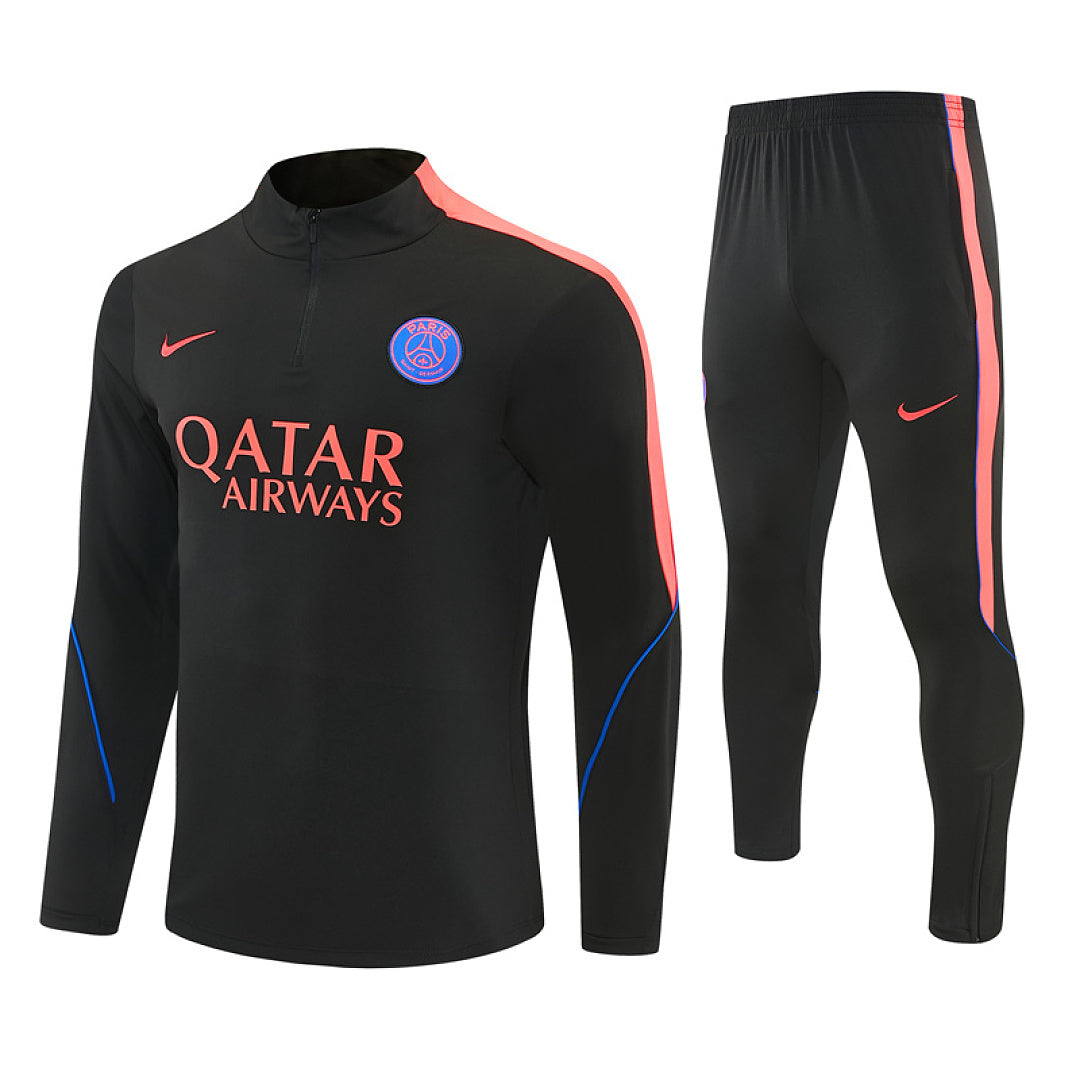 Survêtement Ensemble Jogging Paris 2026/27 Noir - Adulte