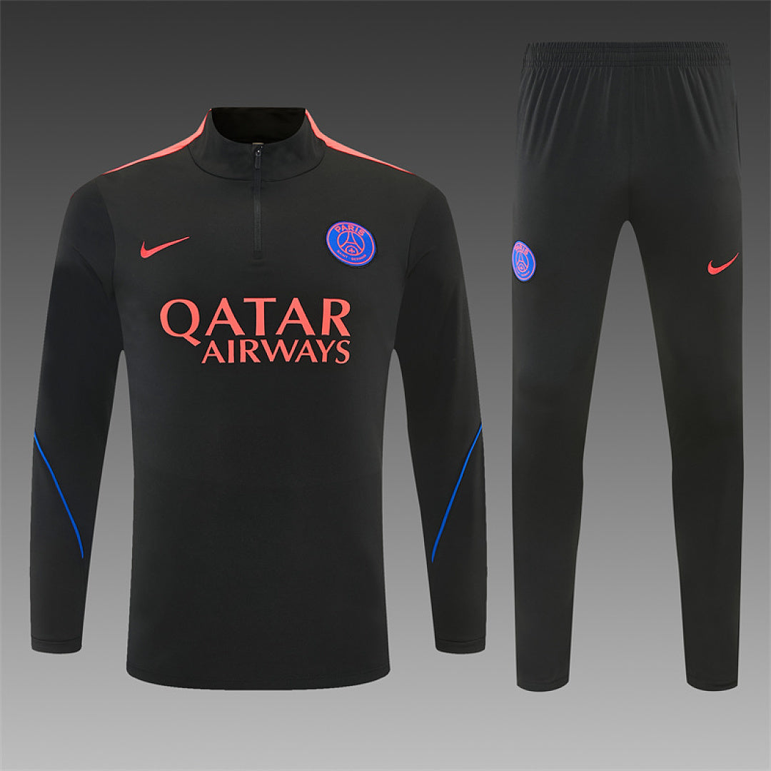 Survêtement Ensemble Jogging Paris 2026/27 Noir - Adulte