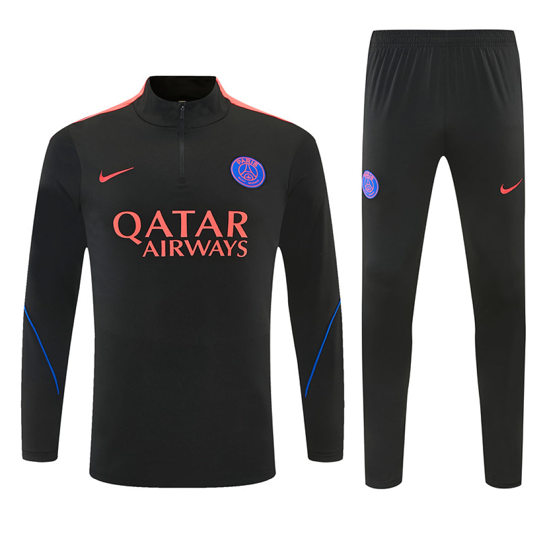 Survêtement Ensemble Jogging Paris 2026/27 Noir - Adulte