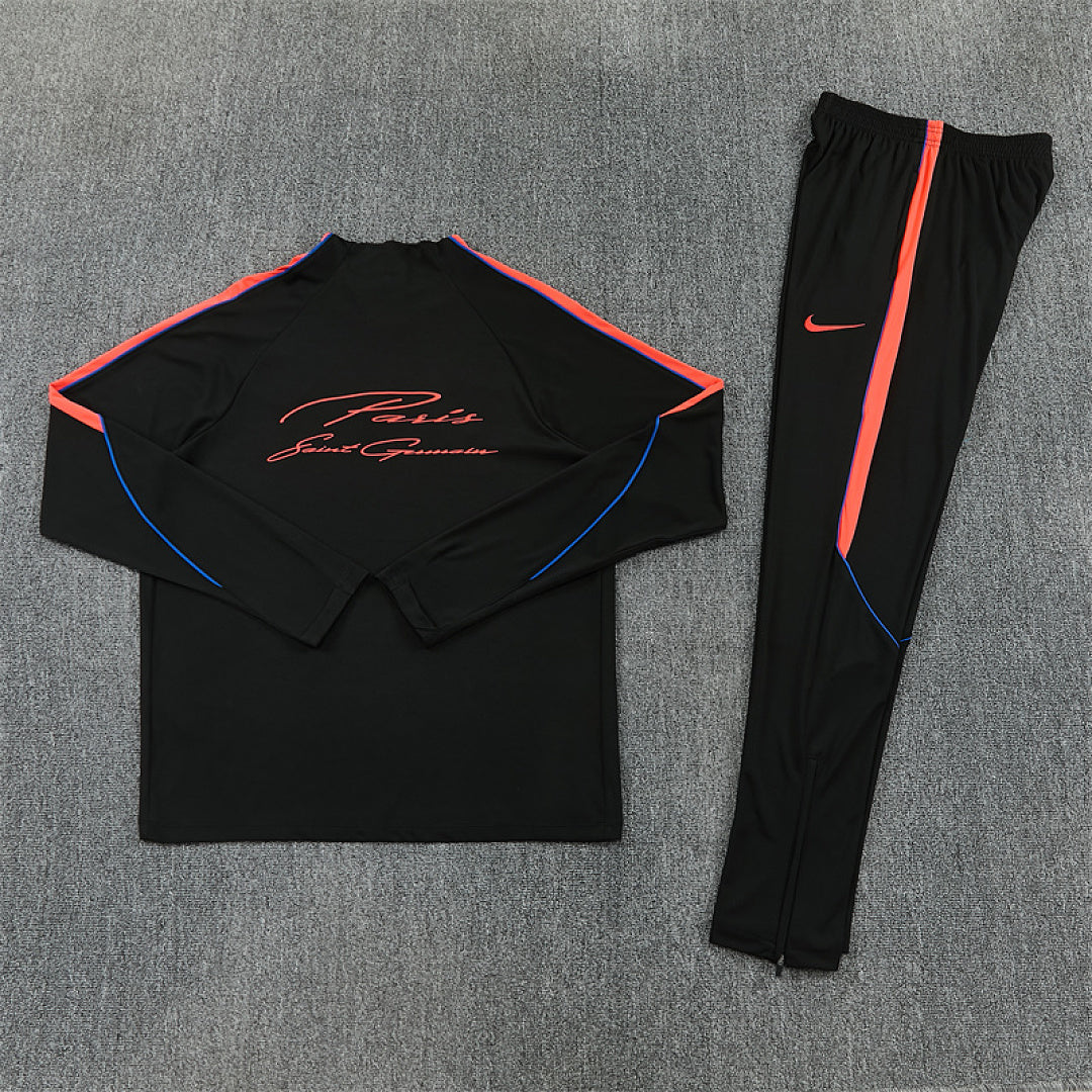 Survêtement Ensemble Jogging Paris 2026/27 Noir - Adulte
