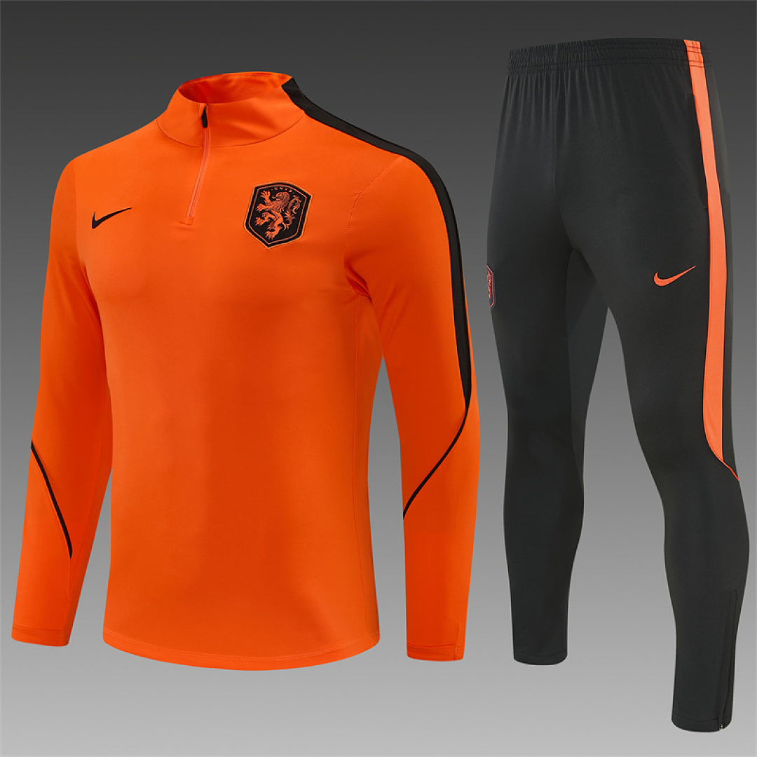 Survêtement ensemble jogging Pays-Bas Orange 2026/27 - Adulte