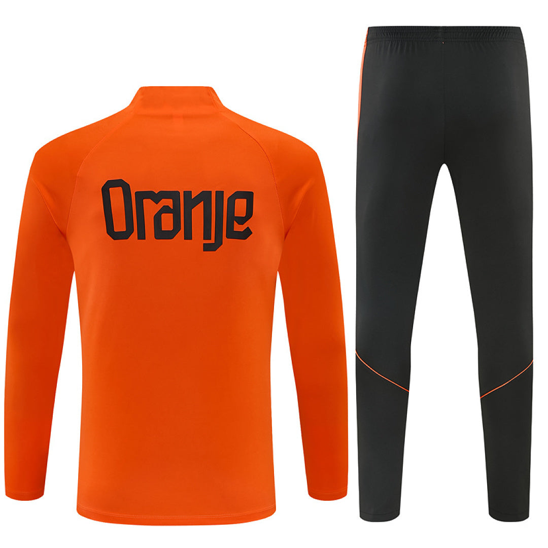 Survêtement ensemble jogging Pays-Bas Orange 2026/27 - Adulte