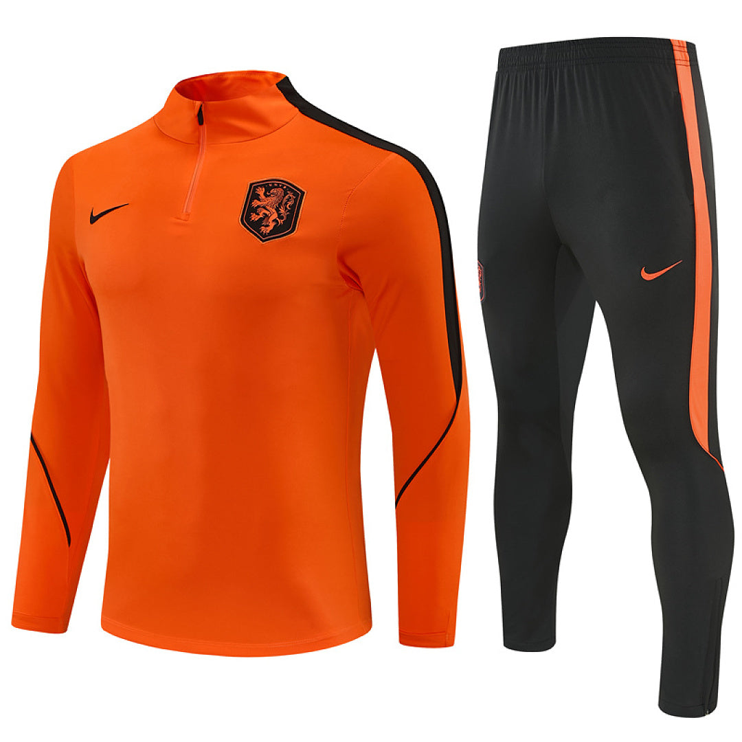 Survêtement ensemble jogging Pays-Bas Orange 2026/27 - Adulte