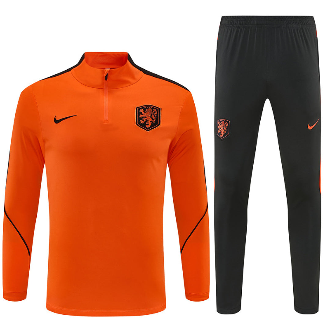 Survêtement ensemble jogging Pays-Bas Orange 2026/27 - Adulte
