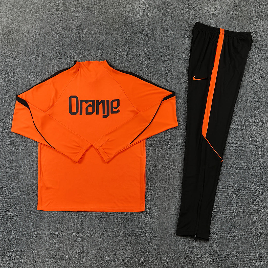 Survêtement ensemble jogging Pays-Bas Orange 2026/27 - Adulte