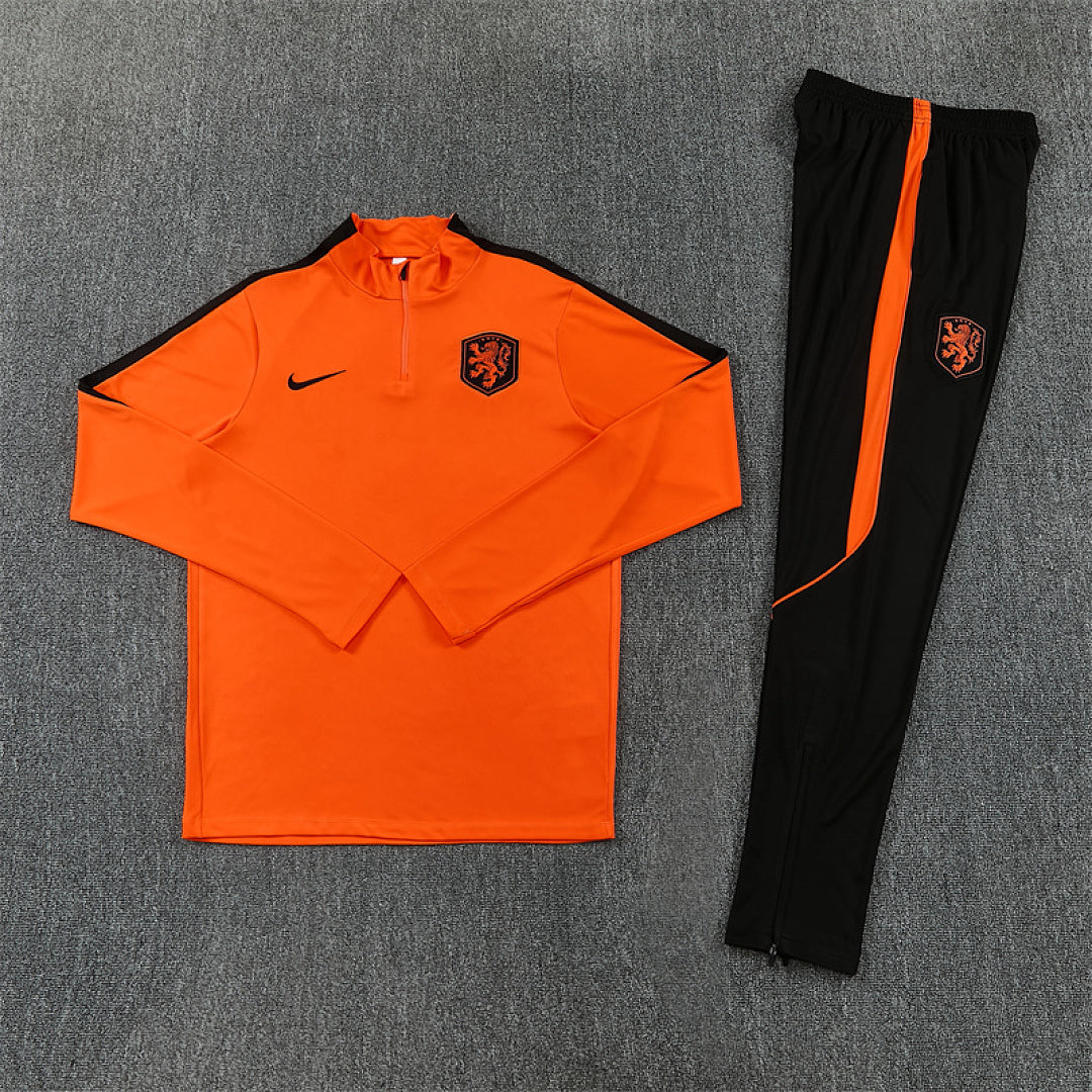 Survêtement ensemble jogging Pays-Bas Orange 2026/27 - Adulte
