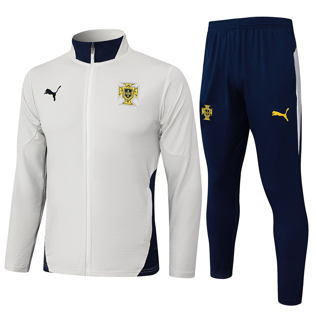 Survêtement Ensemble Jogging Portugal Blanc Cassé