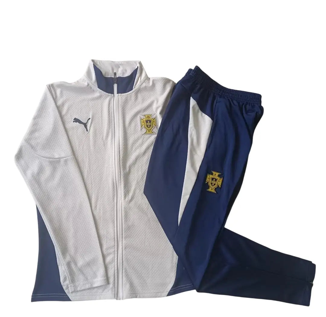 Survêtement Ensemble Jogging Portugal Blanc Cassé