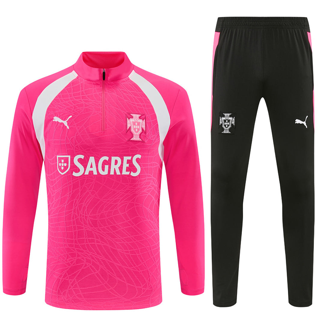 Survêtement Ensemble Jogging Portugal Rose 2026/27 - Adult/ Enfant
