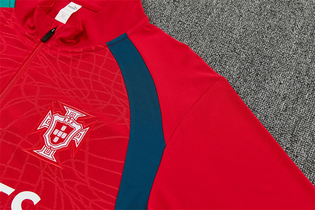 Survêtement Ensemble Jogging Portugal Rouge 2026/27 - Adult