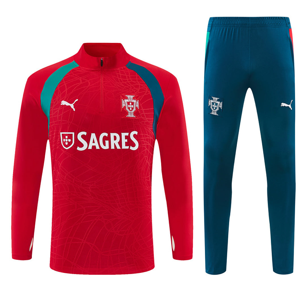 Survêtement Ensemble Jogging Portugal Rouge 2026/27 - Adult
