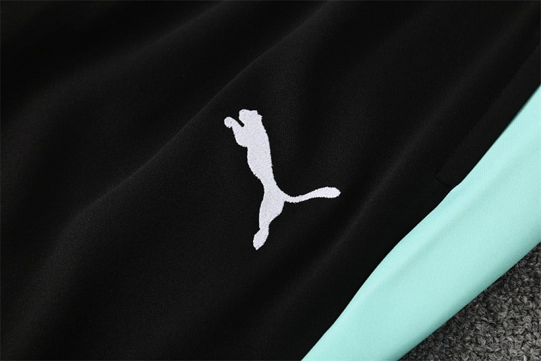 Survêtement Ensemble Jogging Portugal Vert Noir 2025/26 - Adulte