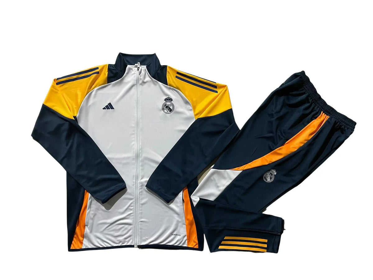 Survêtement Ensemble Jogging Real Madrid 2024/25 Blanc - Enfant