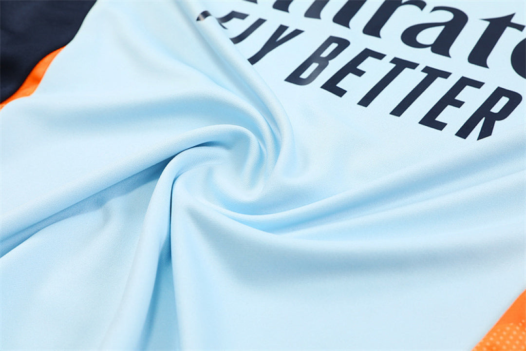 Survêtement ensemble jogging Real Madrid 2024/25 - Bleu Clair - Adulte