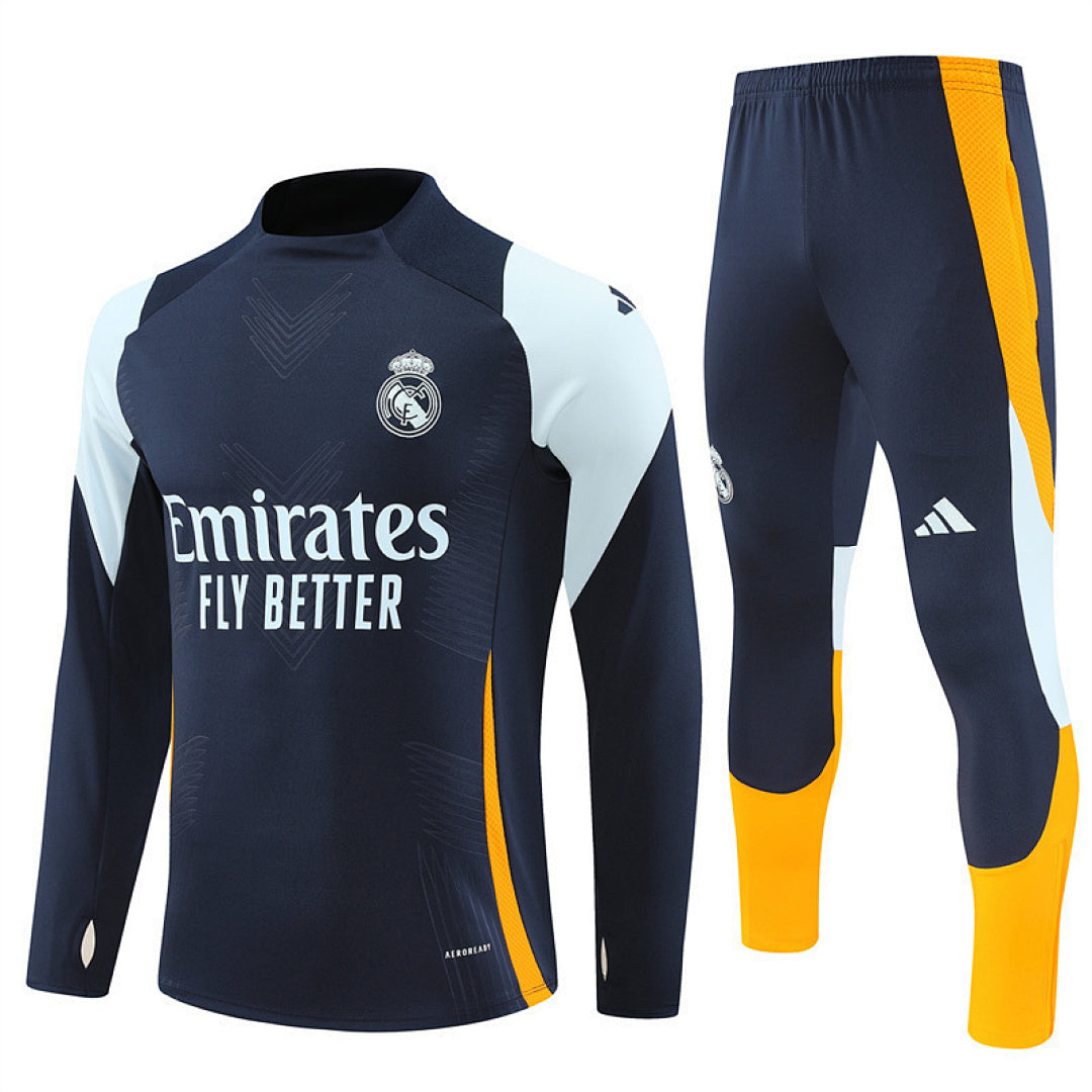 Survêtement Ensemble Jogging Real Madrid 2024/25 - Bleu Roi