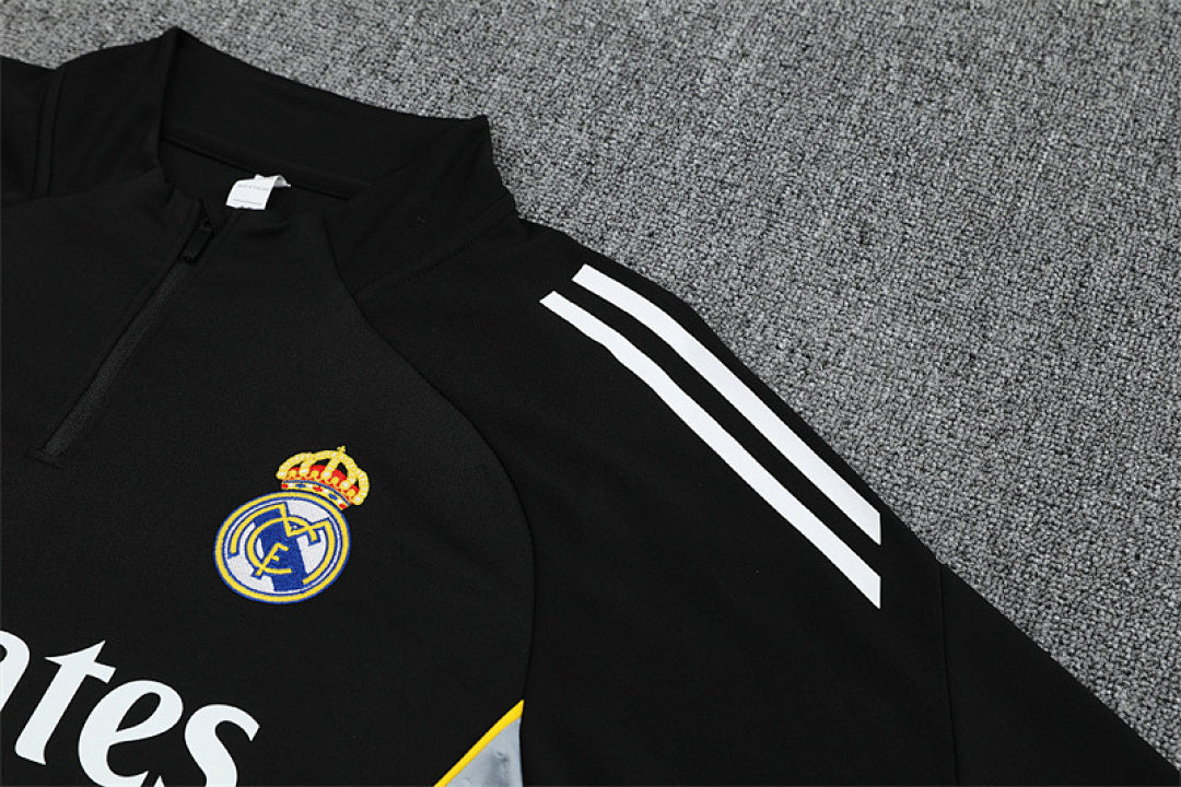 Survêtement Ensemble Jogging Real Madrid 2025/26 Noir - Adulte