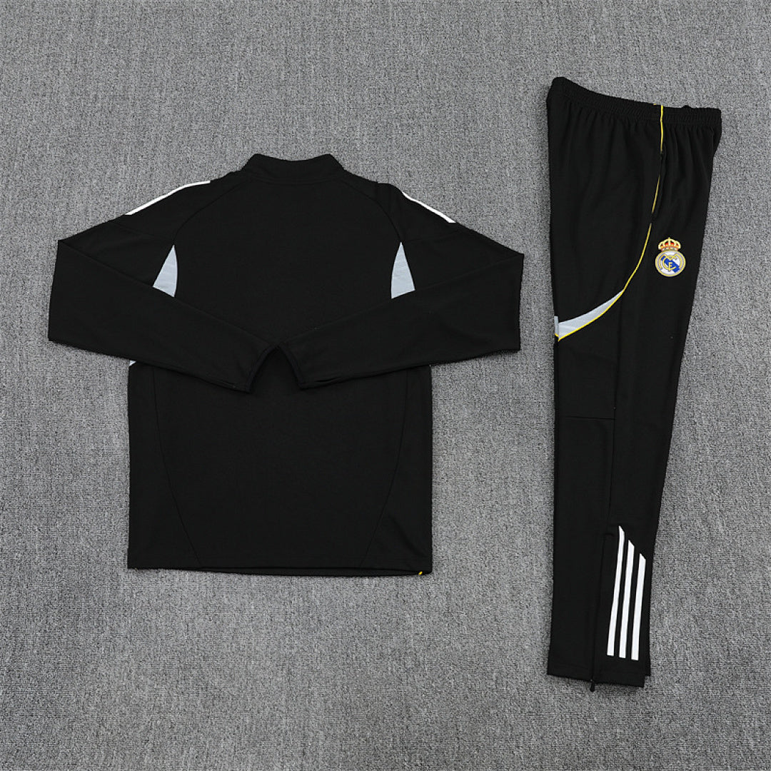 Survêtement Ensemble Jogging Real Madrid 2025/26 Noir - Adulte