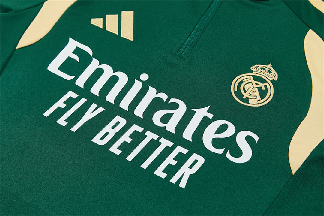 Survêtement Ensemble Jogging Real Madrid 2026/27 Vert - Adult/ Enfant