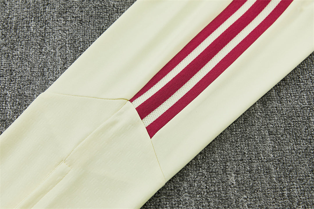 Survêtement ensemble jogging Real Madrid Beige 2026/27 - Adulte