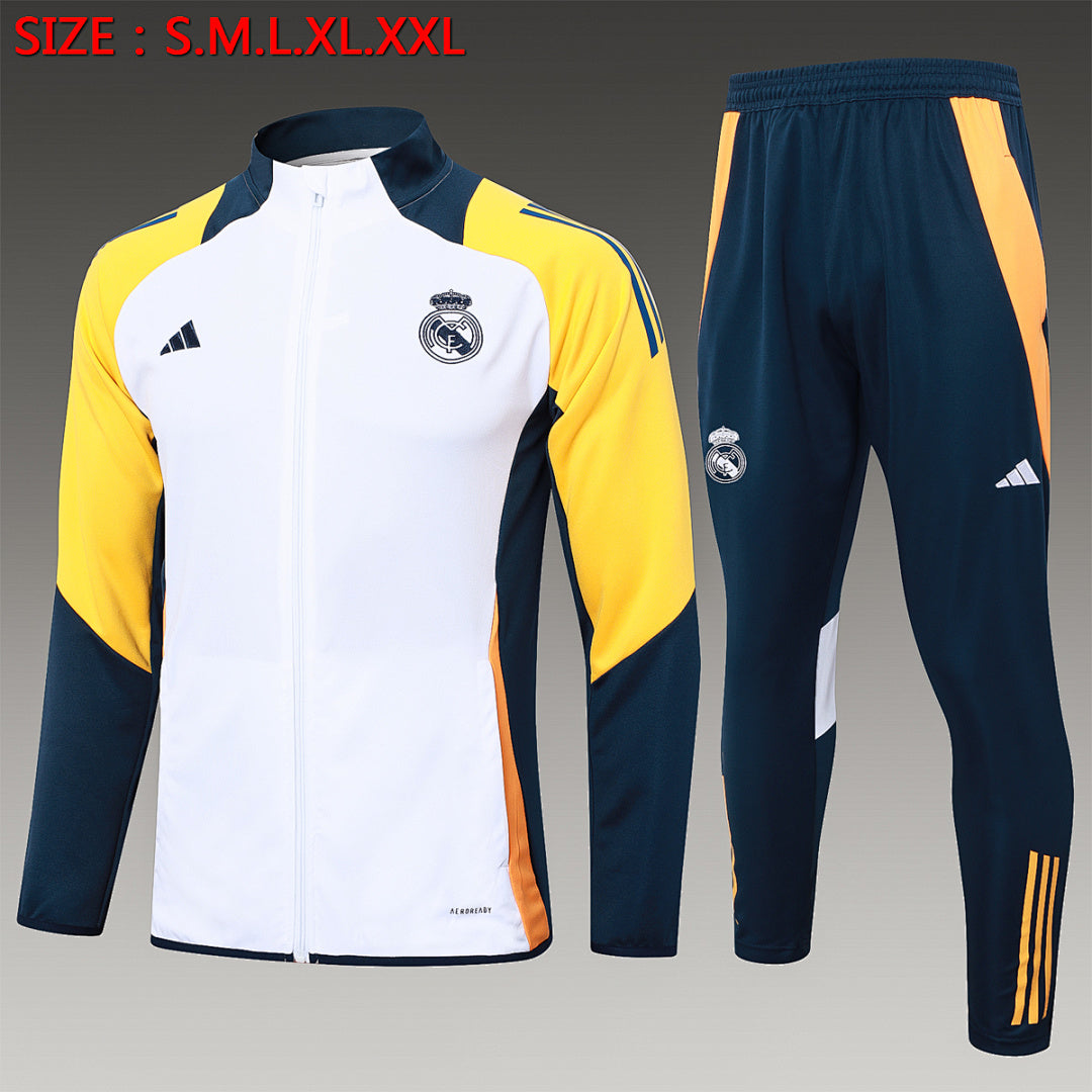 Survêtement Ensemble Jogging Real Madrid Blanc 2024/25