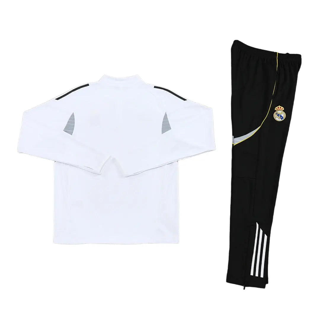 Survêtement Ensemble Jogging Real Madrid Blanc 2025/26 - Adulte