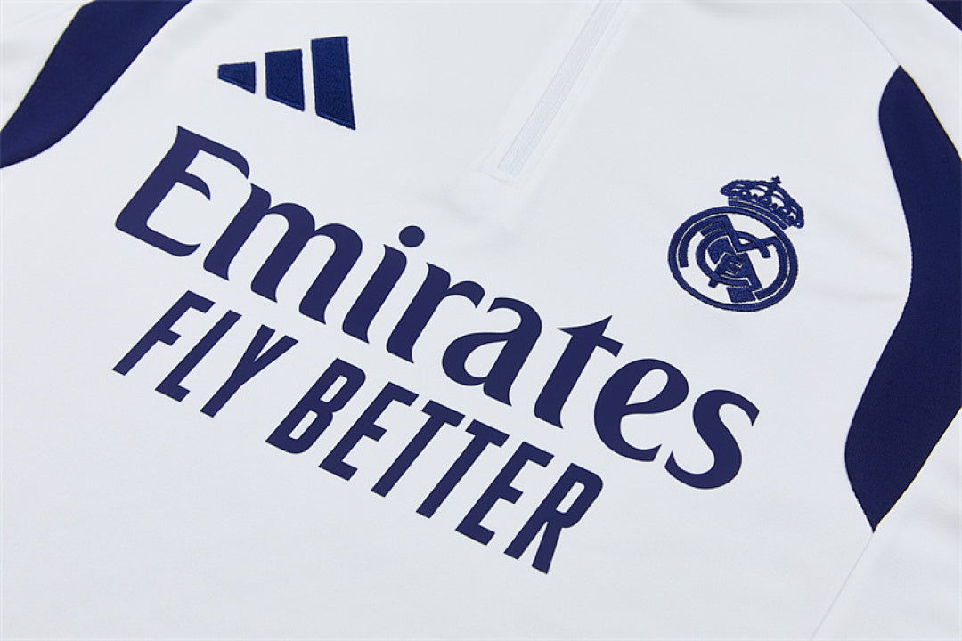 Survêtement ensemble jogging Real Madrid Blanc 2026/27 - Adult