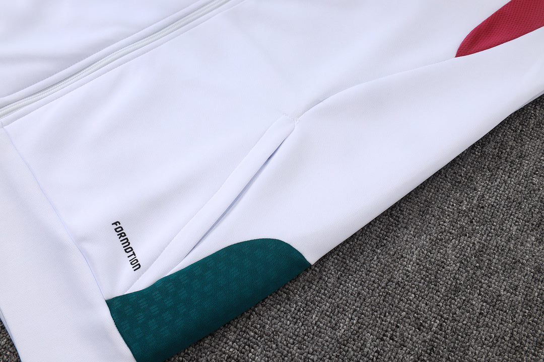 Survêtement Ensemble Jogging Real Madrid Blanc Rose