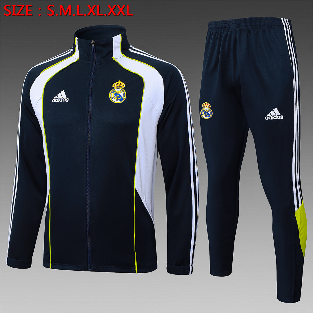 Survêtement Ensemble Jogging Real Madrid Cyan Rétro 2025/26
