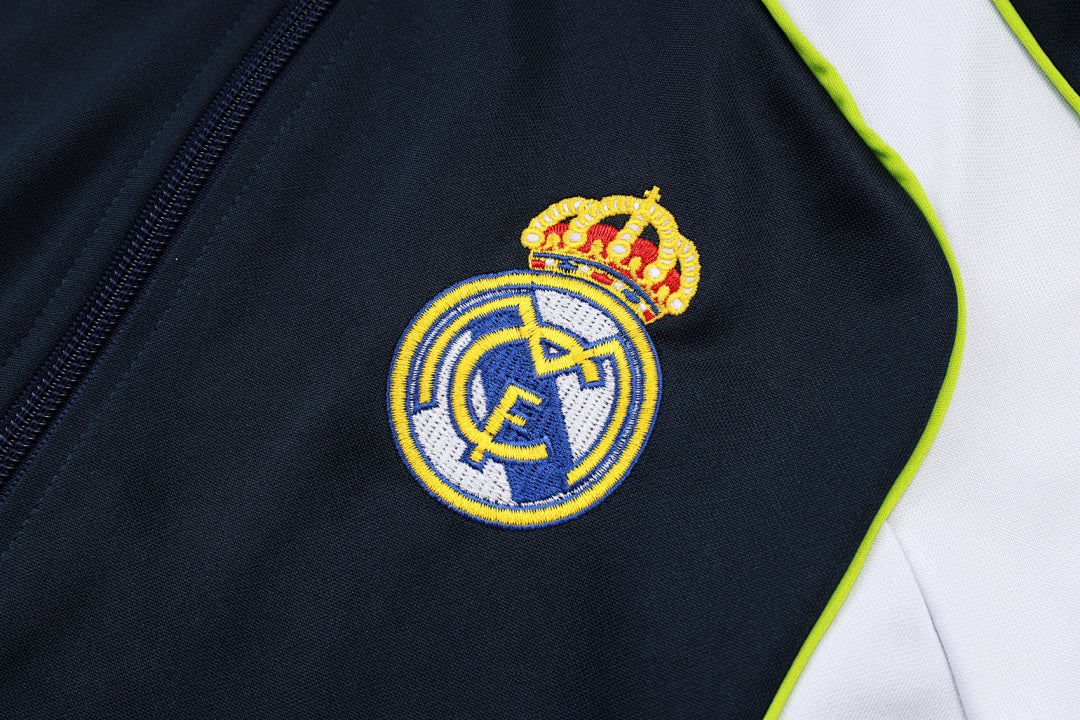 Survêtement Ensemble Jogging Real Madrid Cyan Rétro 2025/26