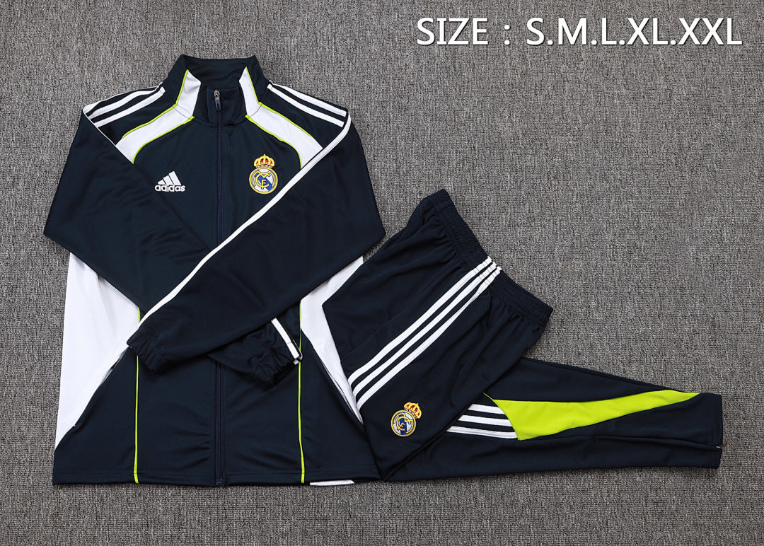 Survêtement Ensemble Jogging Real Madrid Cyan Rétro 2025/26