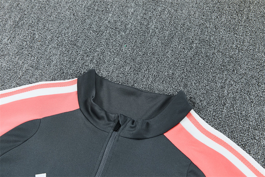 Survêtement ensemble jogging Real Madrid Gris Foncé - Adult